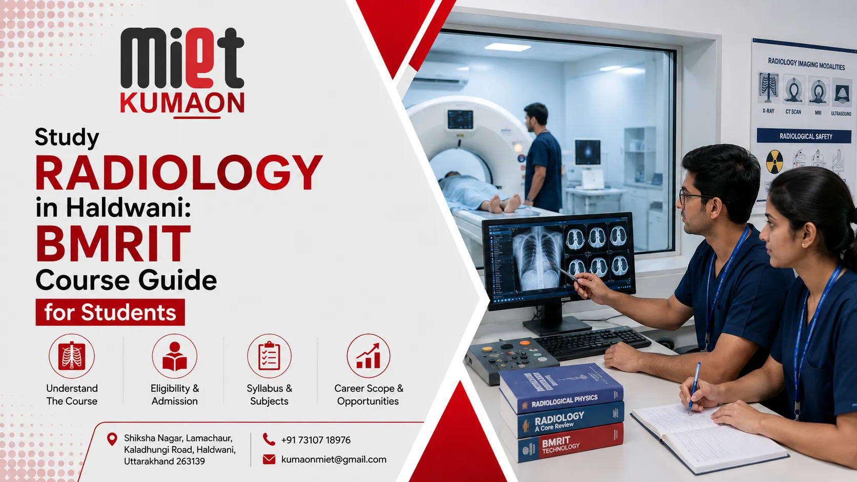 Study Radiology in Haldwani: BMRIT Course Guide for Students